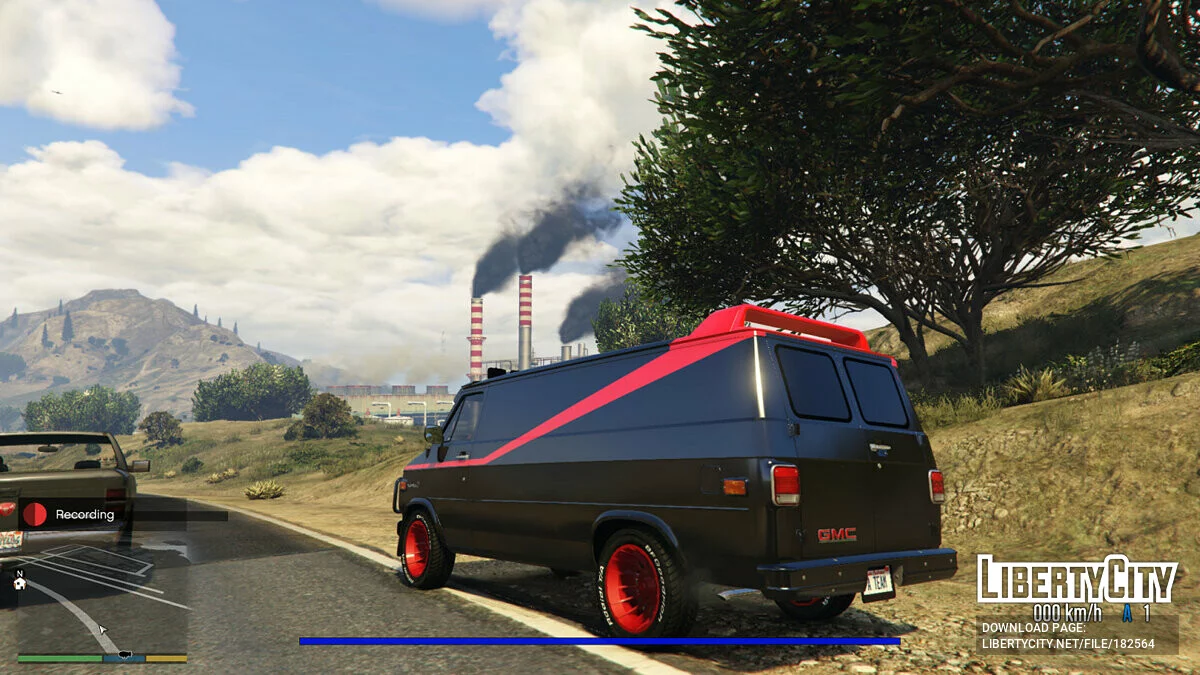 GMC Vandura 83 A-TEAM Van [Add-On] 0.6 / GTA 5