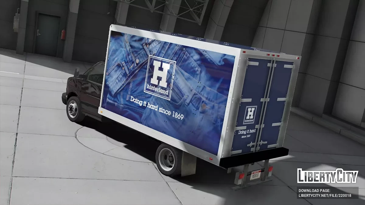 2004 GMC Savana Box Truck v1.0 / GTA 5