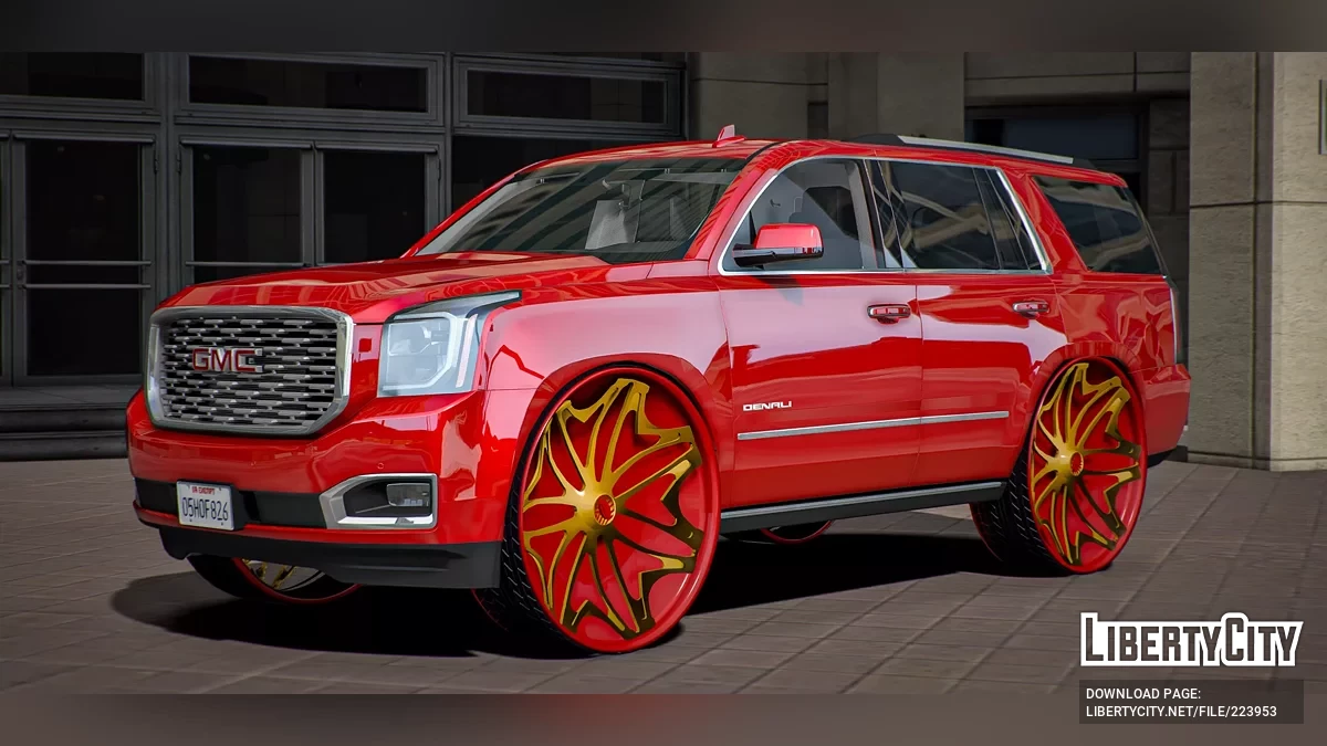 2019 GMC Yukon Donk on Floats / GTA 5