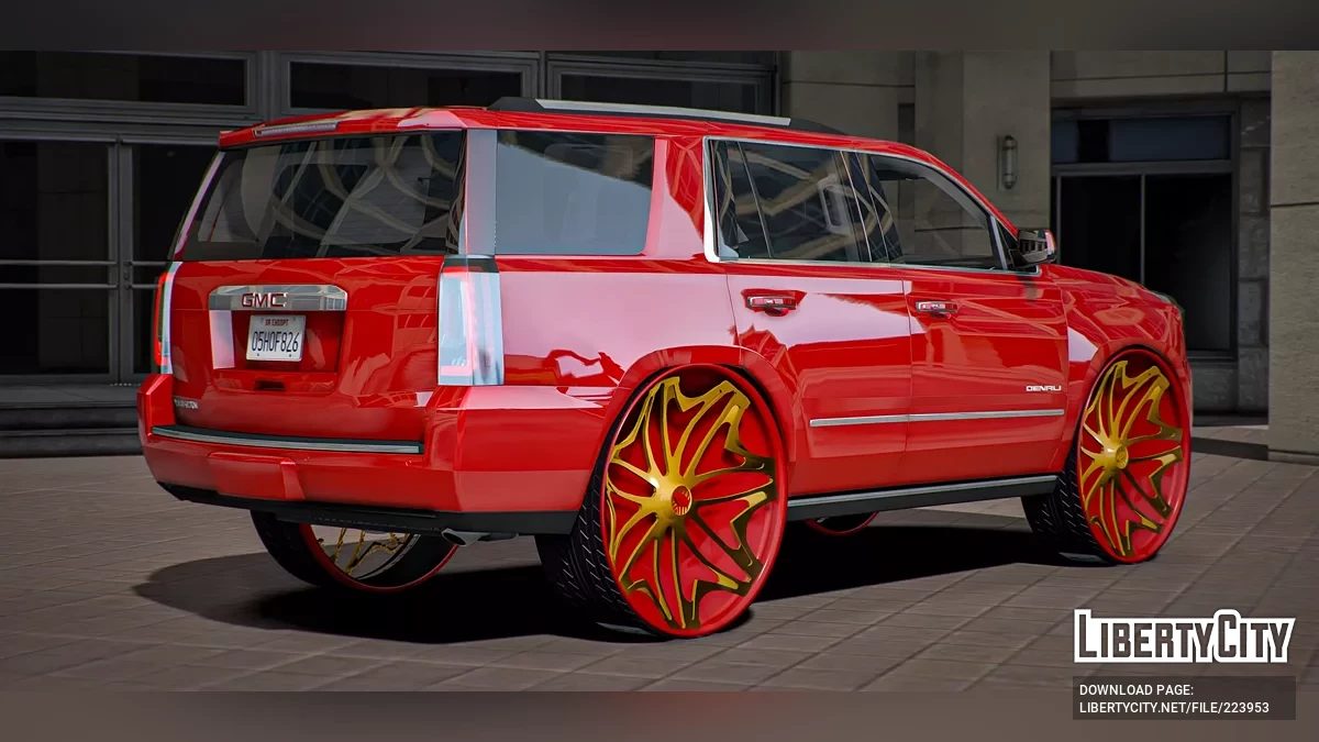 2019 GMC Yukon Donk on Floats / GTA 5