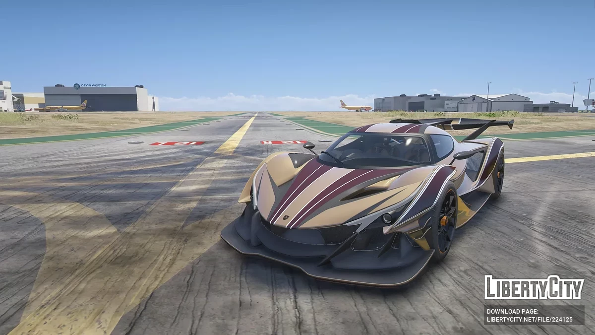 Apollo Intensa Emozione Orange Dragon v1.0 / GTA 5