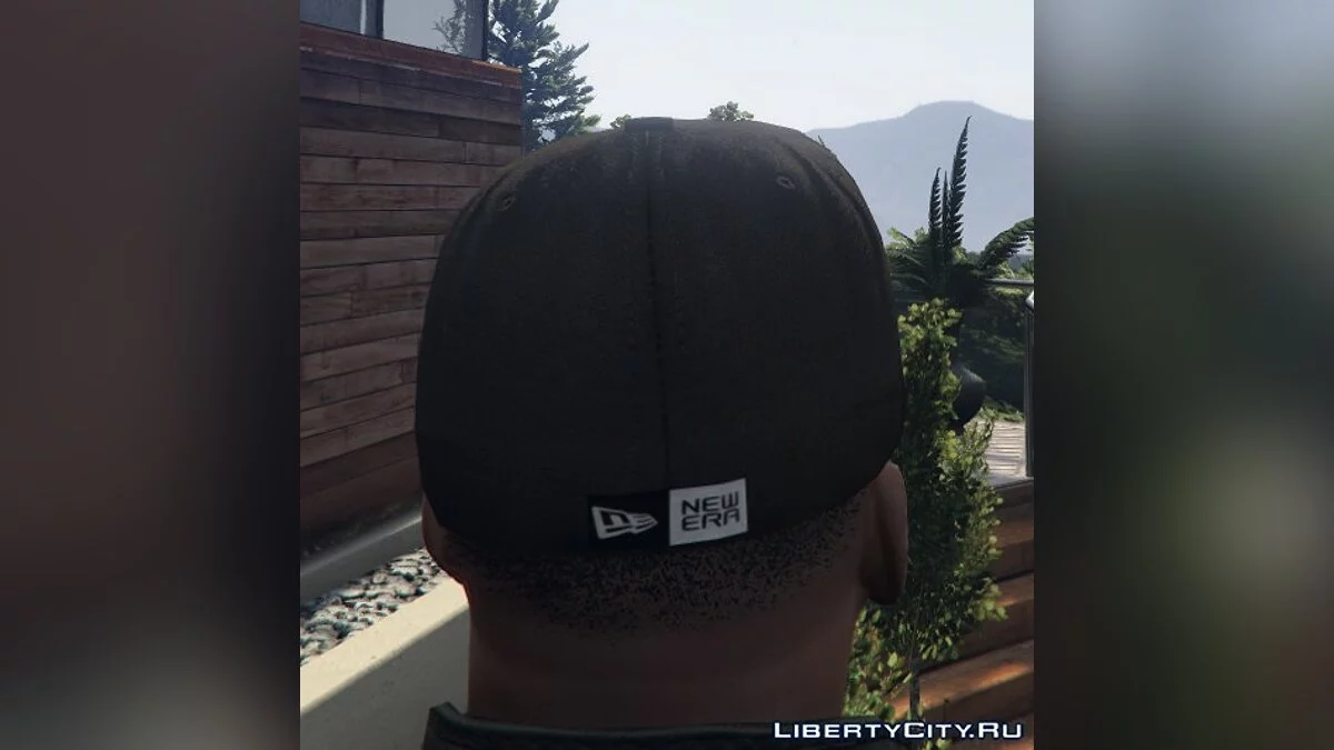 Черная бейсболка New Era NY Yankees для Франклина / GTA 5