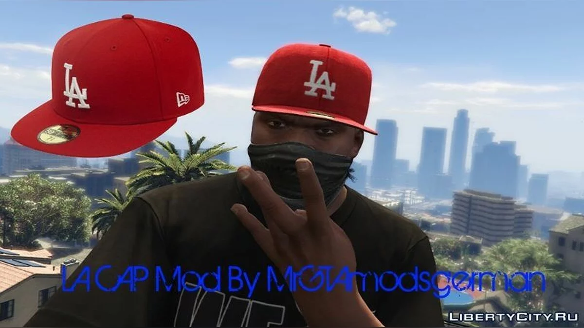 Red LA Cap Mod / GTA 5