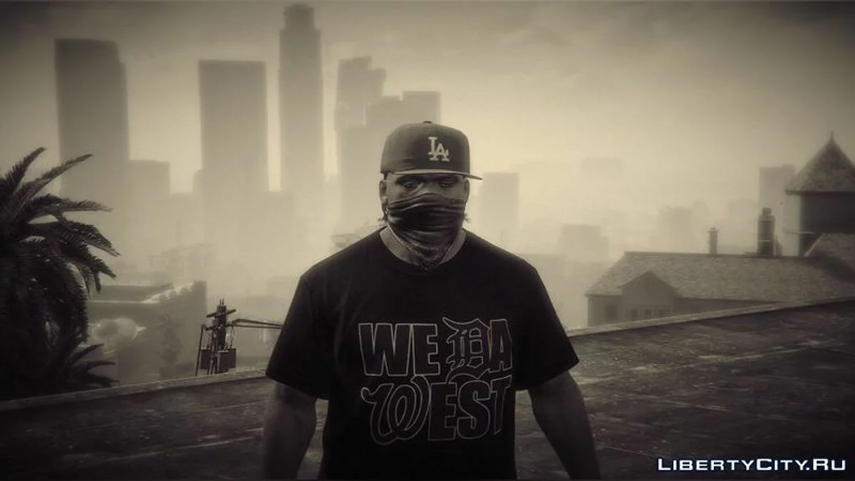 Red LA Cap Mod / GTA 5