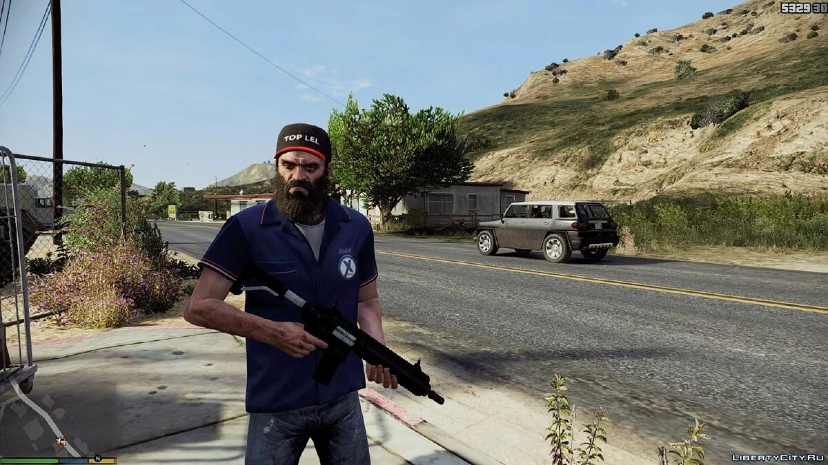 Top lel + Original Top Gun Hats for Trevor / GTA 5