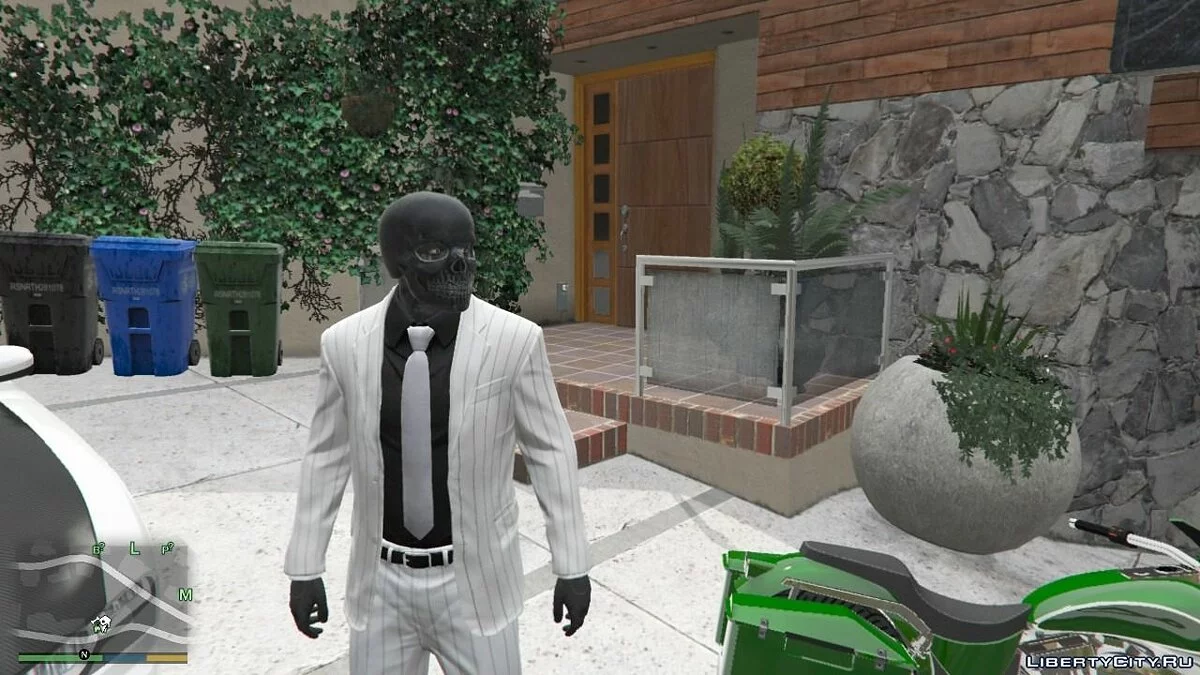 Franklin Black Mask Mod / GTA 5