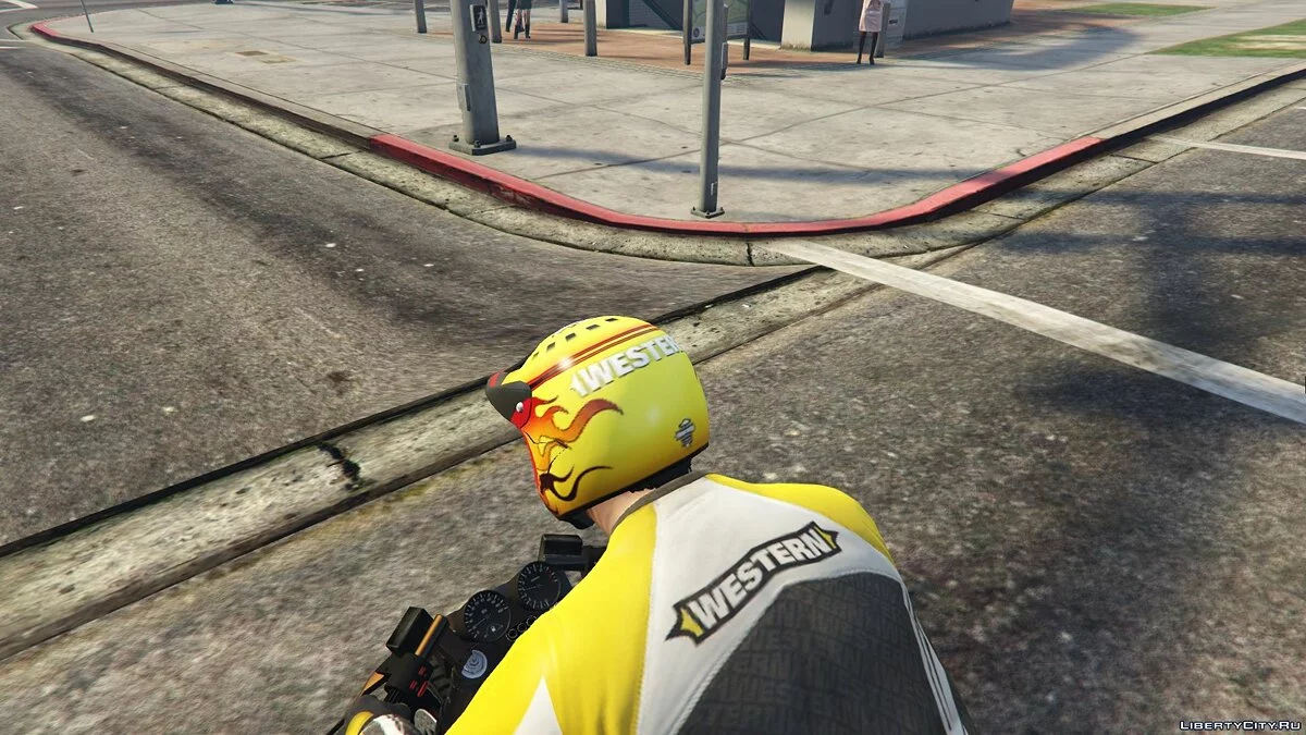 Новый мотошлем для Майкла / GTA 5