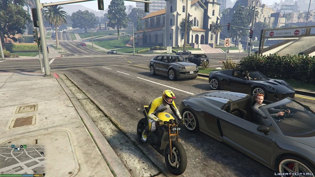 Новый мотошлем для Майкла / GTA 5