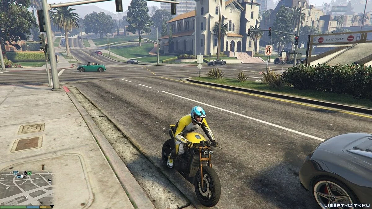 Новый мотошлем для Майкла / GTA 5