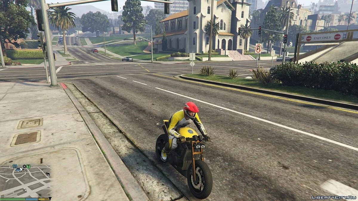 Новый мотошлем для Майкла / GTA 5