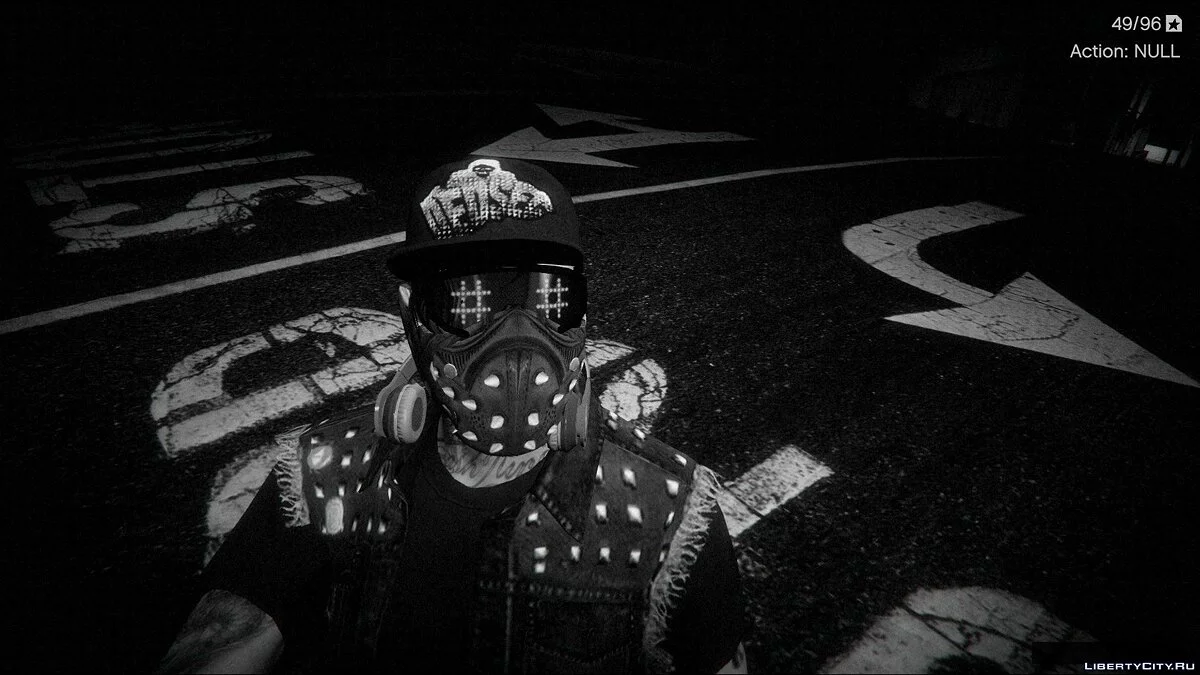 DedSec Hat for MP Male / GTA 5