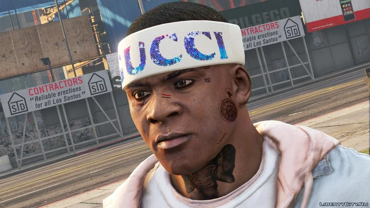 Банданы для Франклина от GUCCI & FENDI / GTA 5