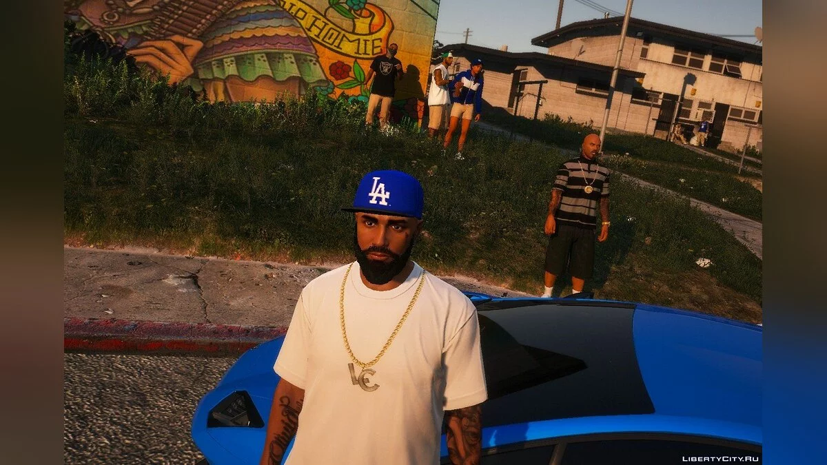 Кепки с логотипом LA / GTA 5