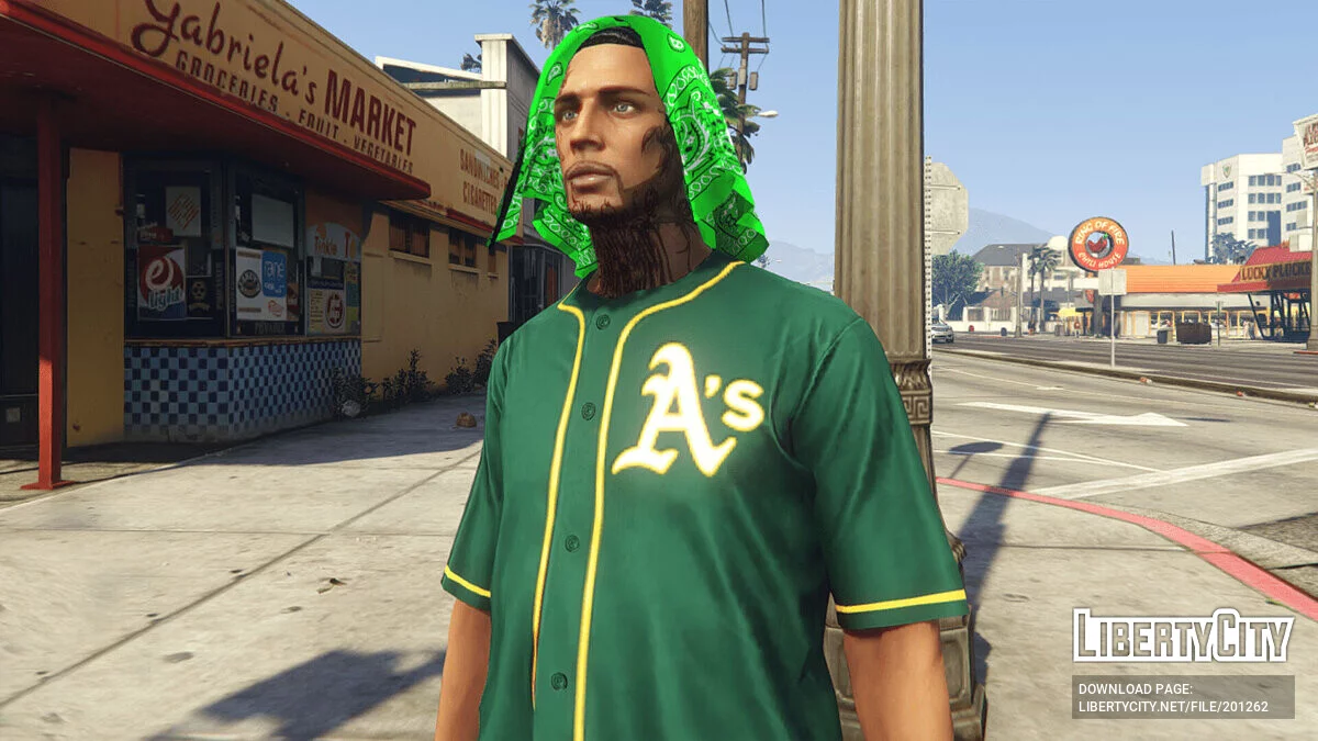 Loose Head Bandana для MP Male / GTA 5