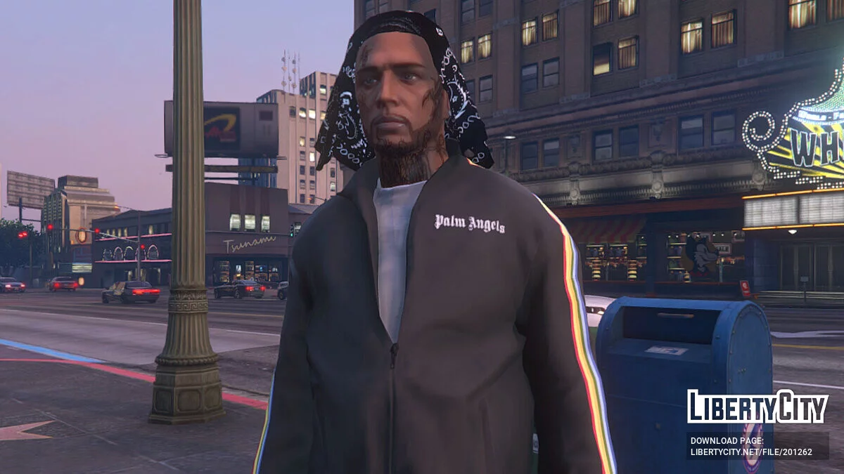 Loose Head Bandana для MP Male / GTA 5