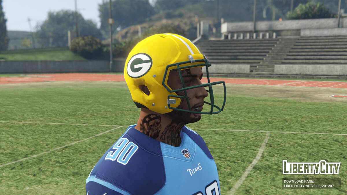 Скачать NFL Football Helmets для MP Male для GTA 5