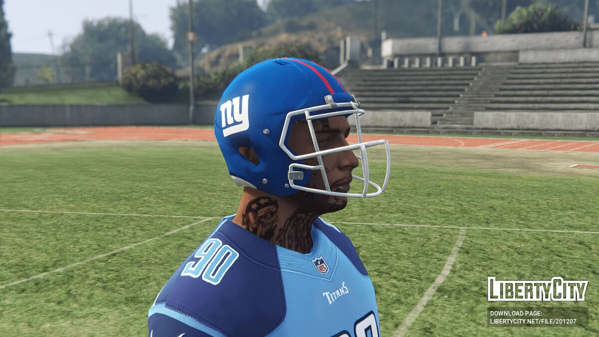 NFL Football Helmets для MP Male / GTA 5