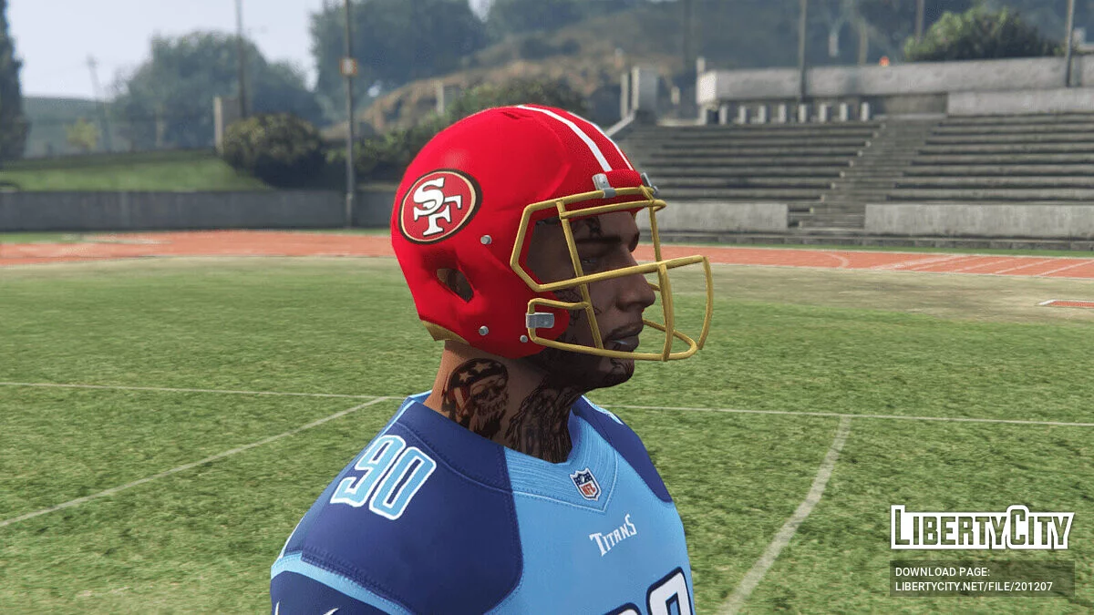 NFL Football Helmets для MP Male / GTA 5