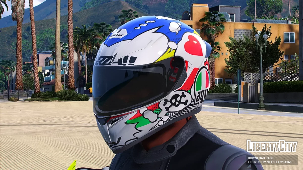 Шлем AGV K3 SV S / GTA 5