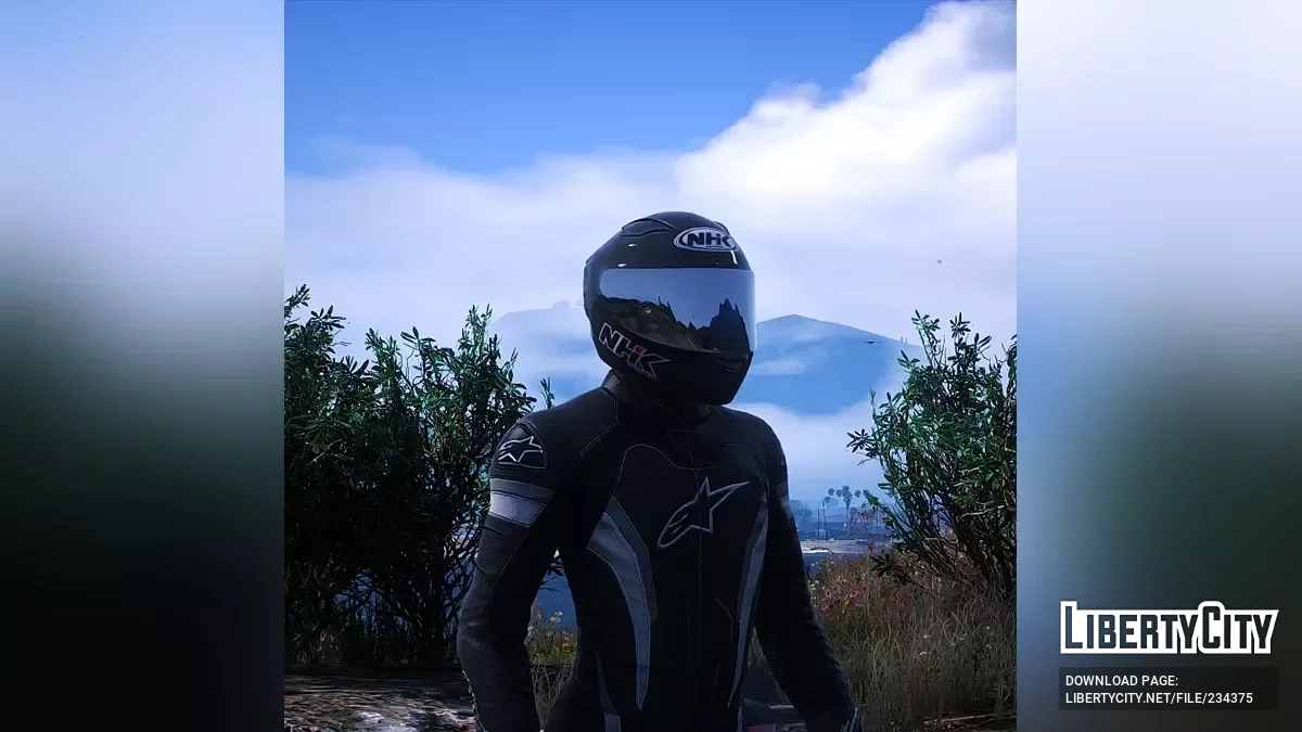 Шлем NHK GP R Tech / GTA 5