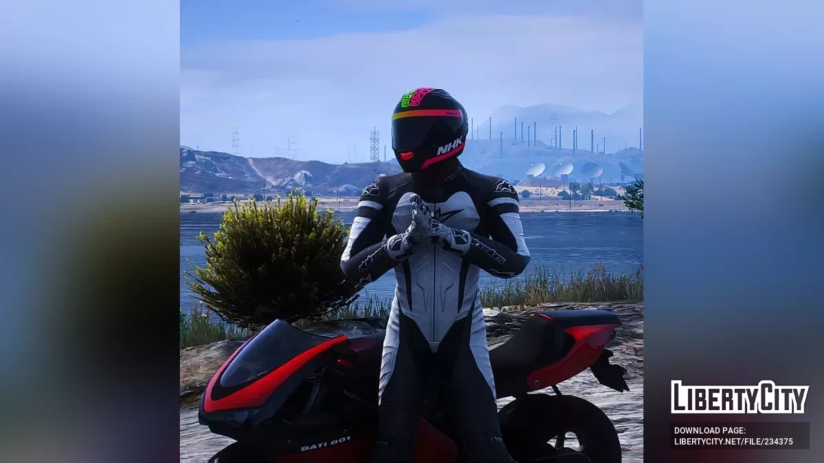 Шлем NHK GP R Tech / GTA 5