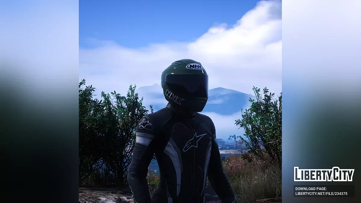 Шлем NHK GP R Tech / GTA 5