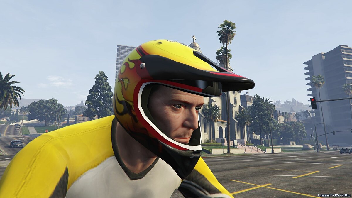 Download New motorcycle helmet for Michael for GTA 5