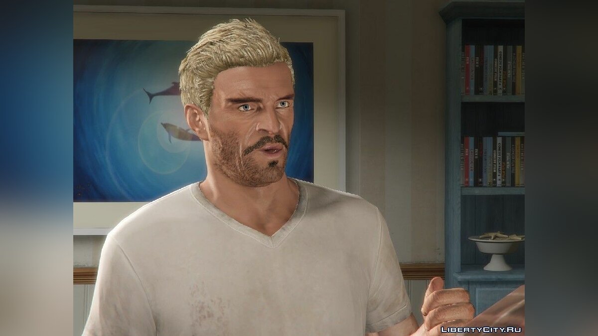 Download A pack of new hairstyles, face textures and beards for Trevor for GTA  5