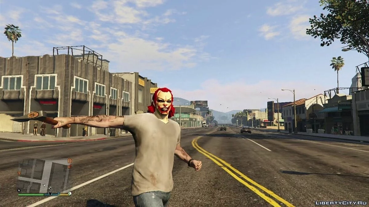 Clown Horror Face v1.0 / GTA 5