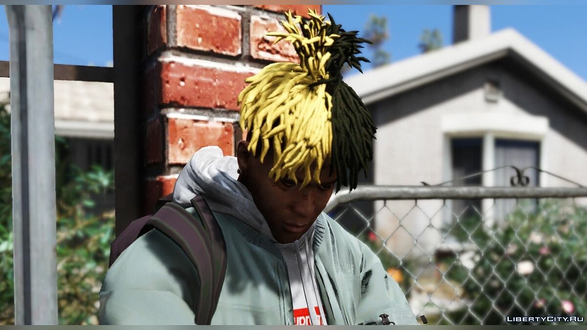 Скачать XXXTENTACION Dreads 3.1 для GTA 5