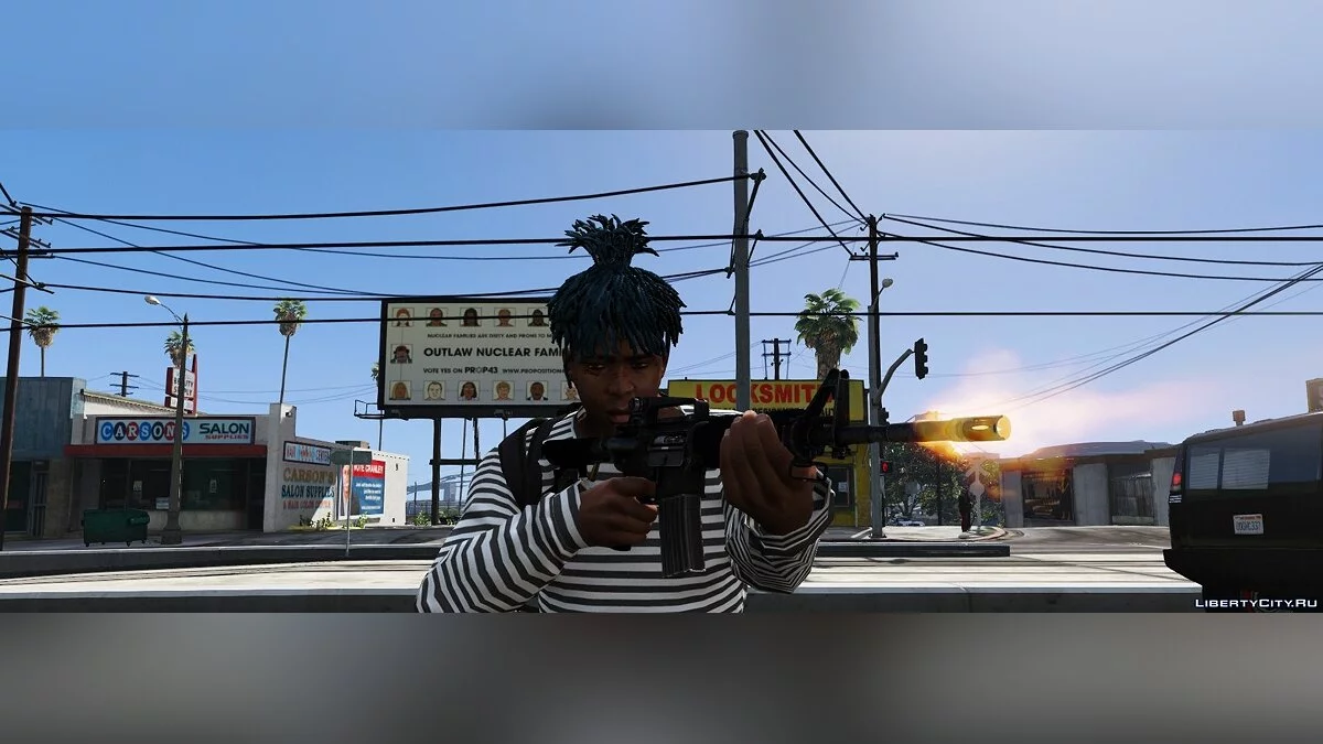 XXXTENTACION Dreads 3.1 / GTA 5