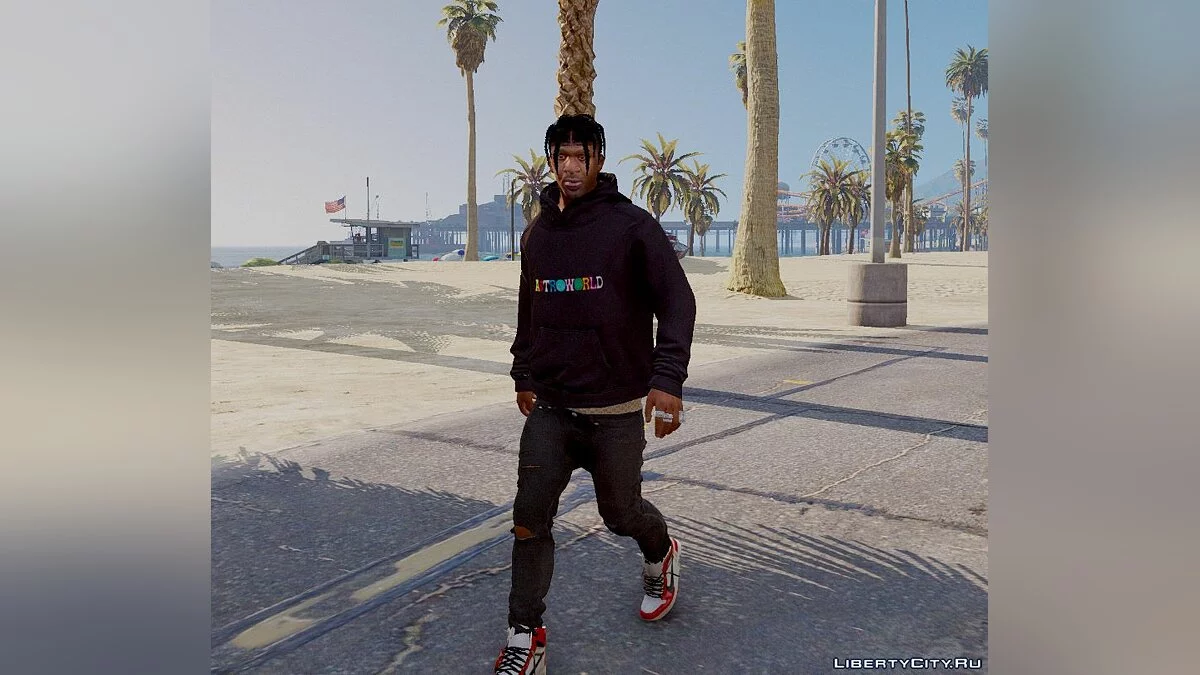 Travis Scott Braids For Franklin 1.0 / GTA 5