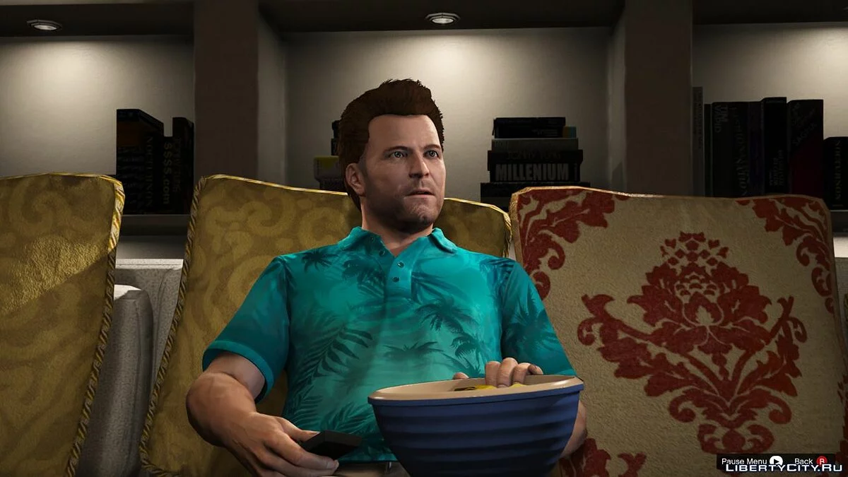 Younger Michael Face / GTA 5