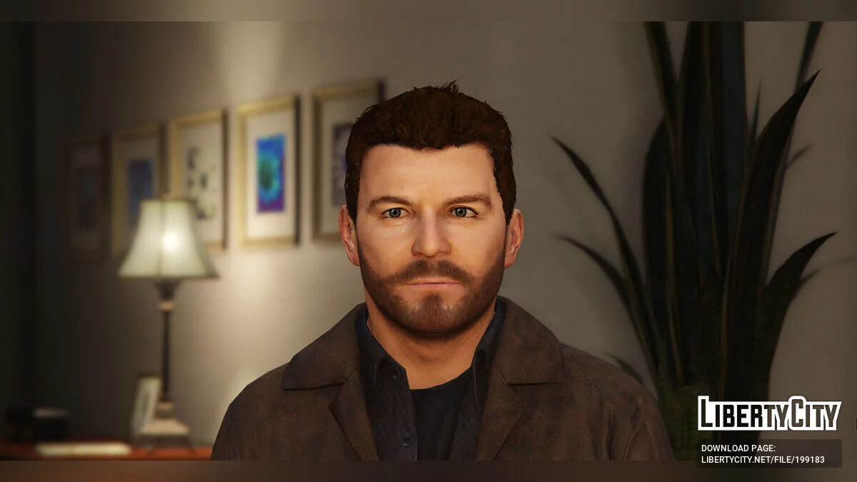 Better Michael De Santa (Face, Beard & Hair) 1.2 / GTA 5