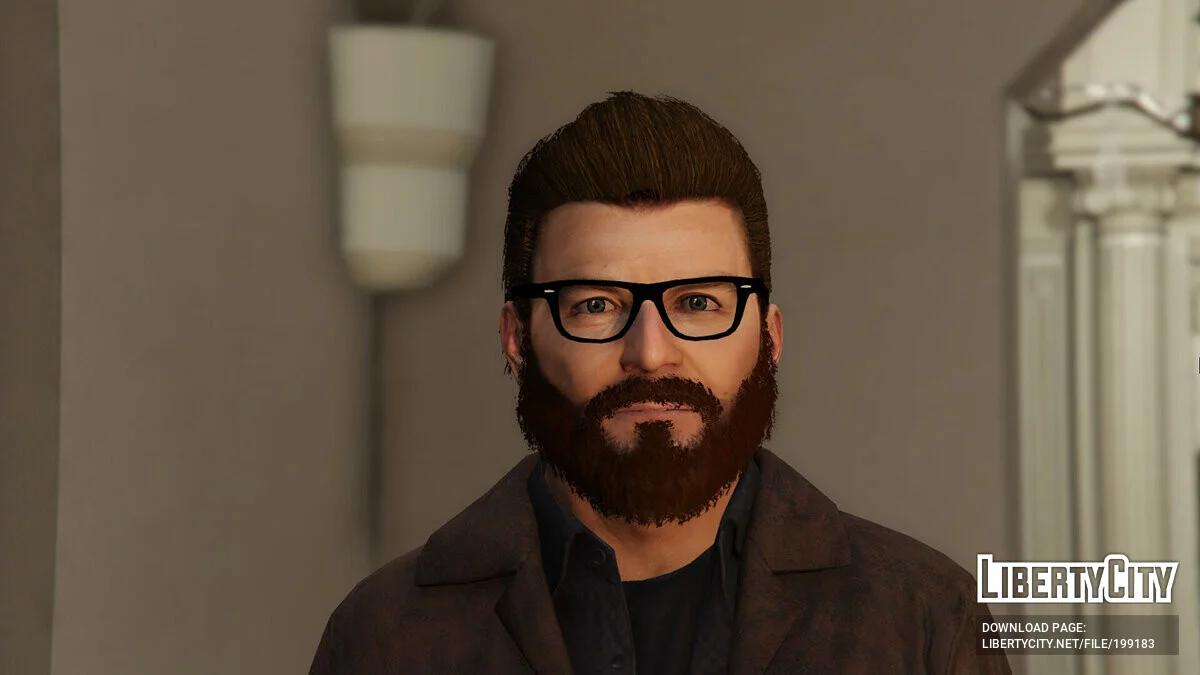 Better Michael De Santa (Face, Beard & Hair) 1.2 / GTA 5