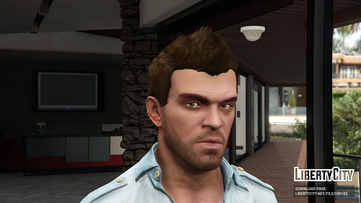 Better Trevor Phillips (Face, Beard & Hair) 1.2 / GTA 5