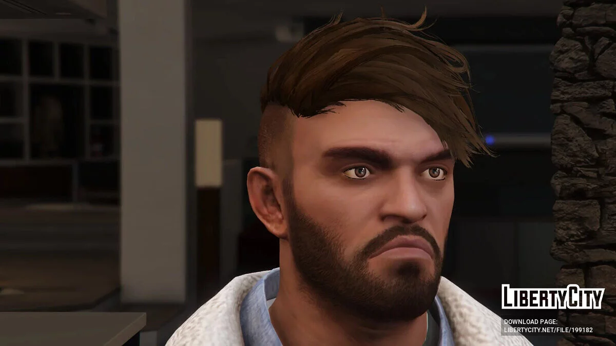 Better Trevor Phillips (Face, Beard & Hair) 1.2 / GTA 5