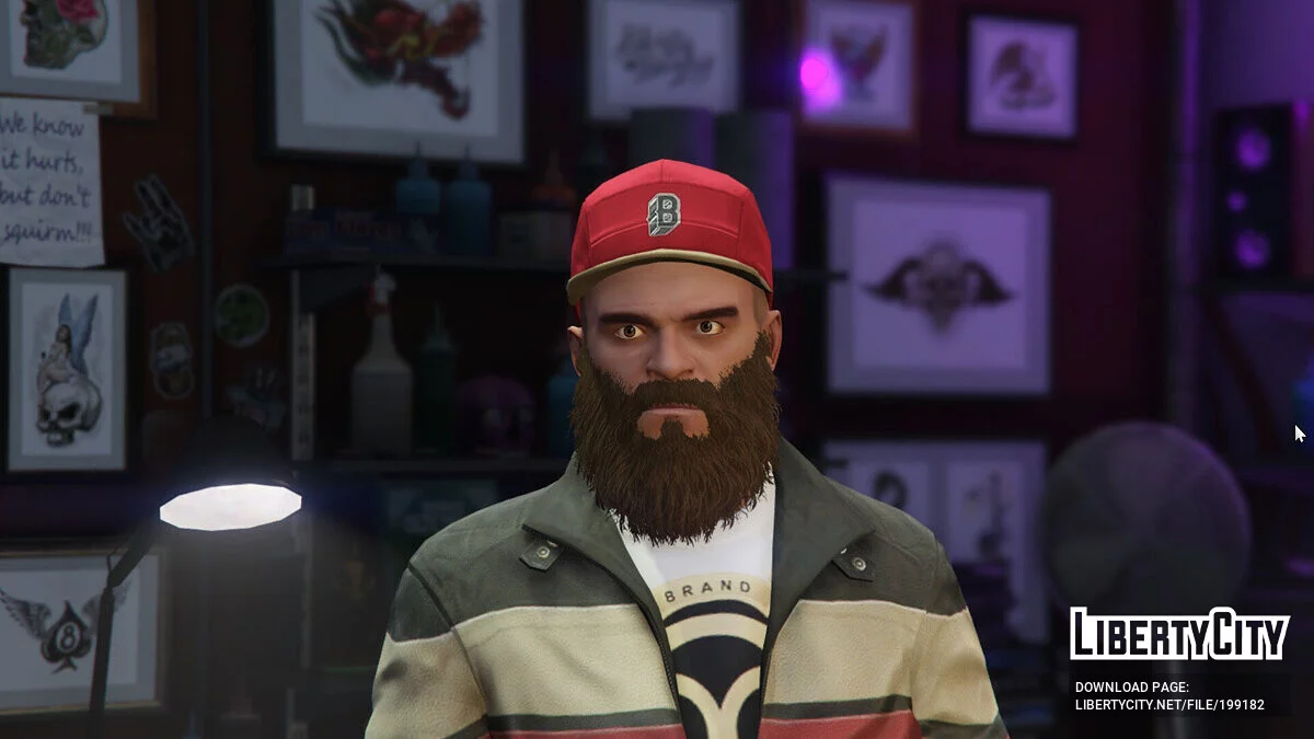Better Trevor Phillips (Face, Beard & Hair) 1.2 / GTA 5