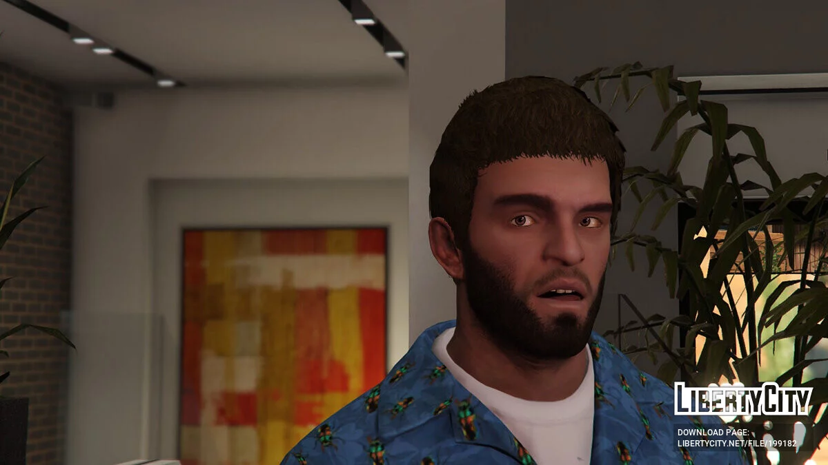 Better Trevor Phillips (Face, Beard & Hair) 1.2 / GTA 5
