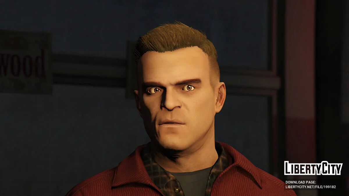 Better Trevor Phillips (Face, Beard & Hair) 1.2 / GTA 5