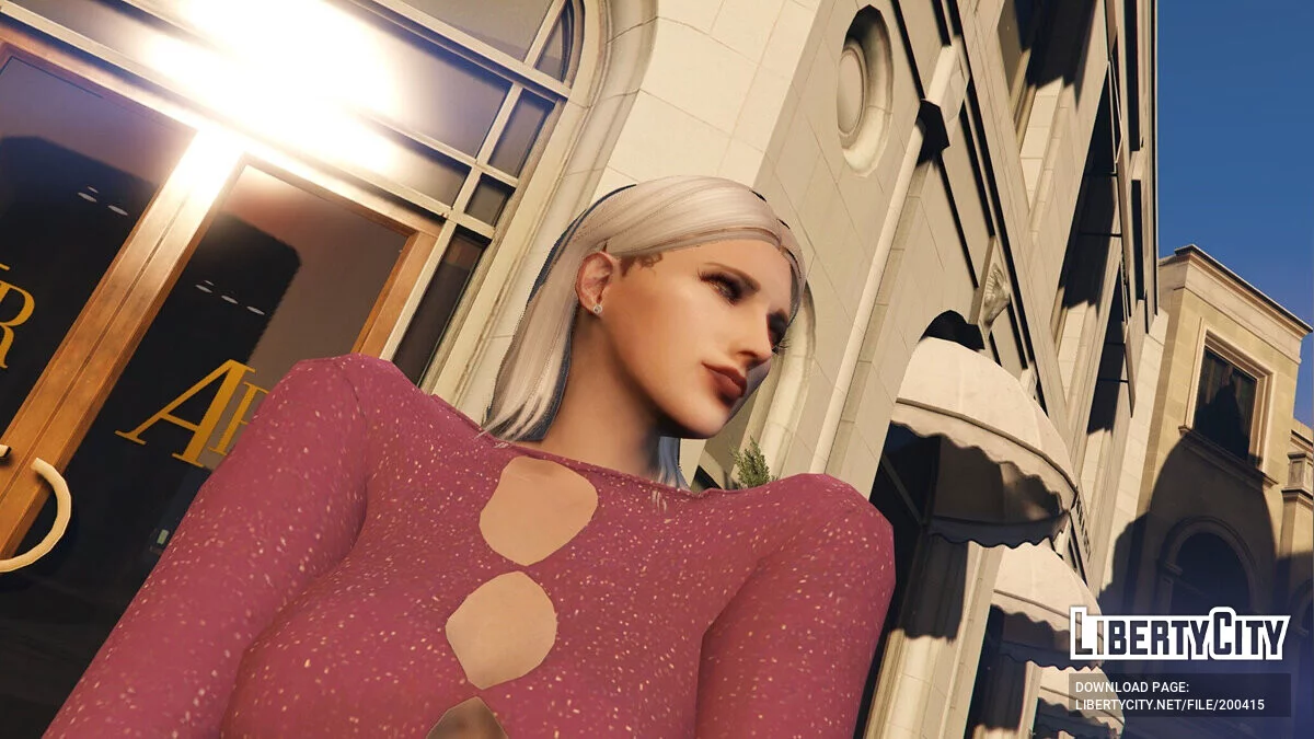 Jenna Hair для MP Female / GTA 5