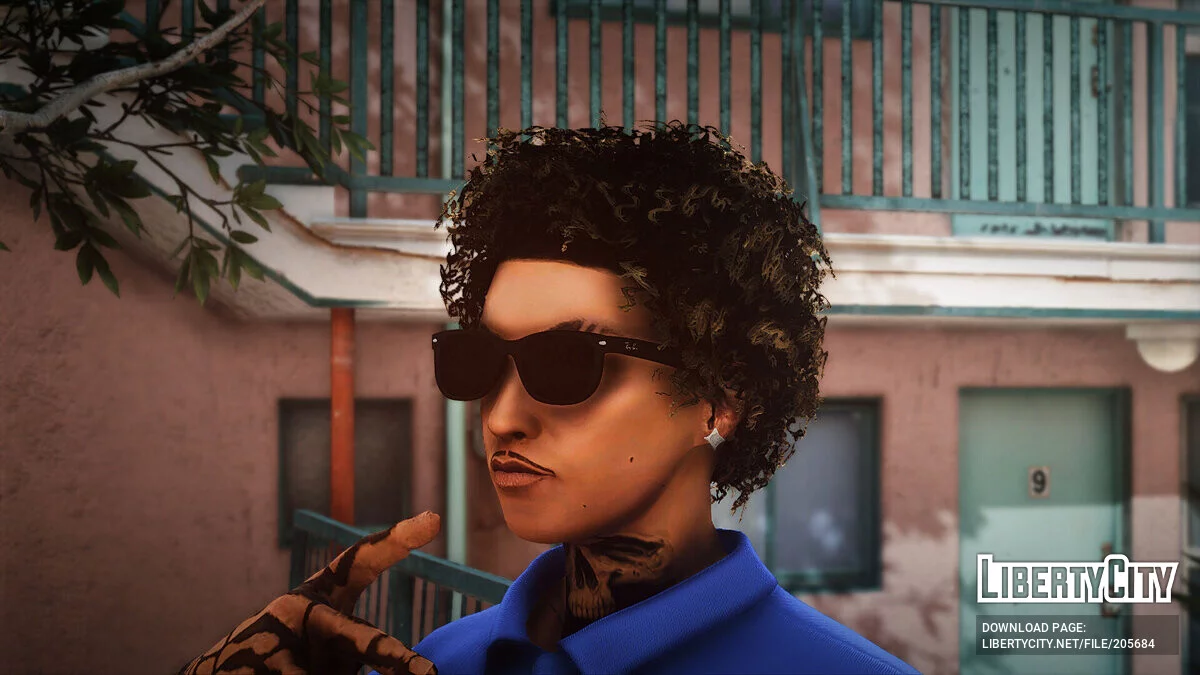 Short Curly Hair / GTA 5