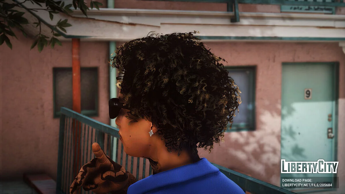 Short Curly Hair / GTA 5
