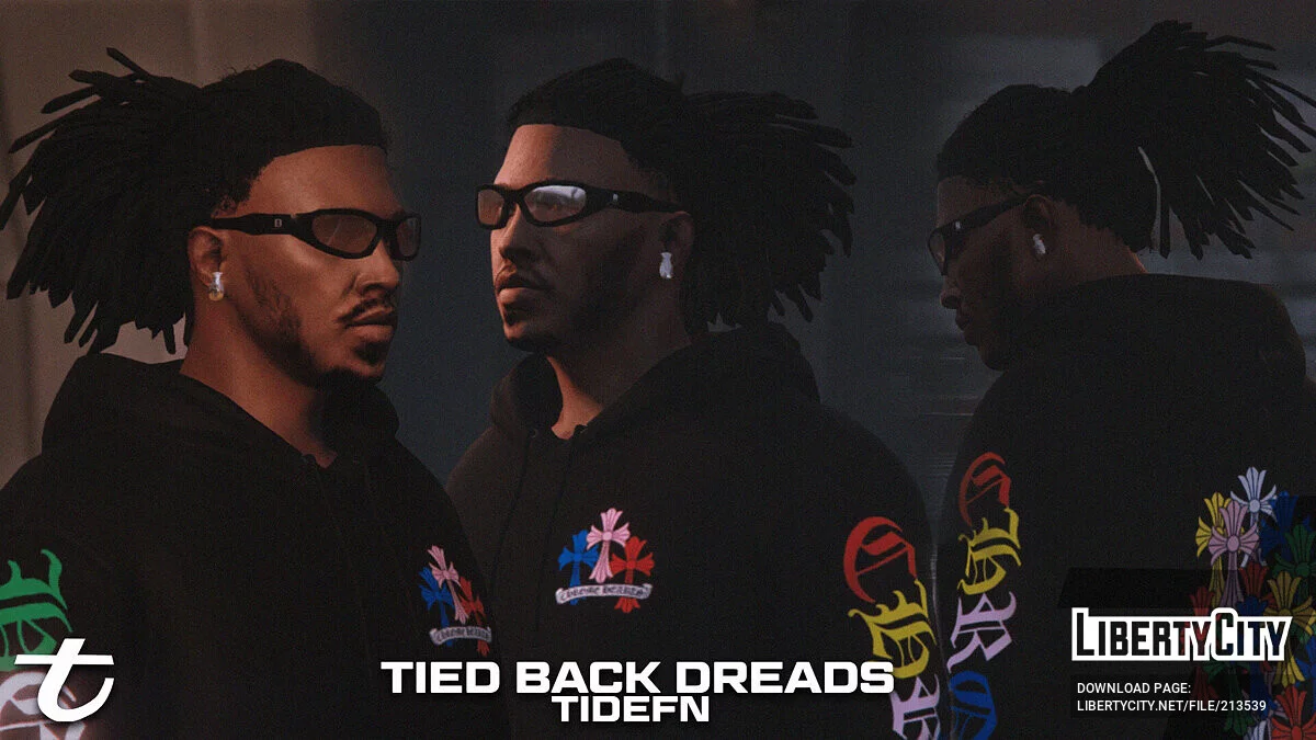 Mega Hair Pack для MP Male / GTA 5