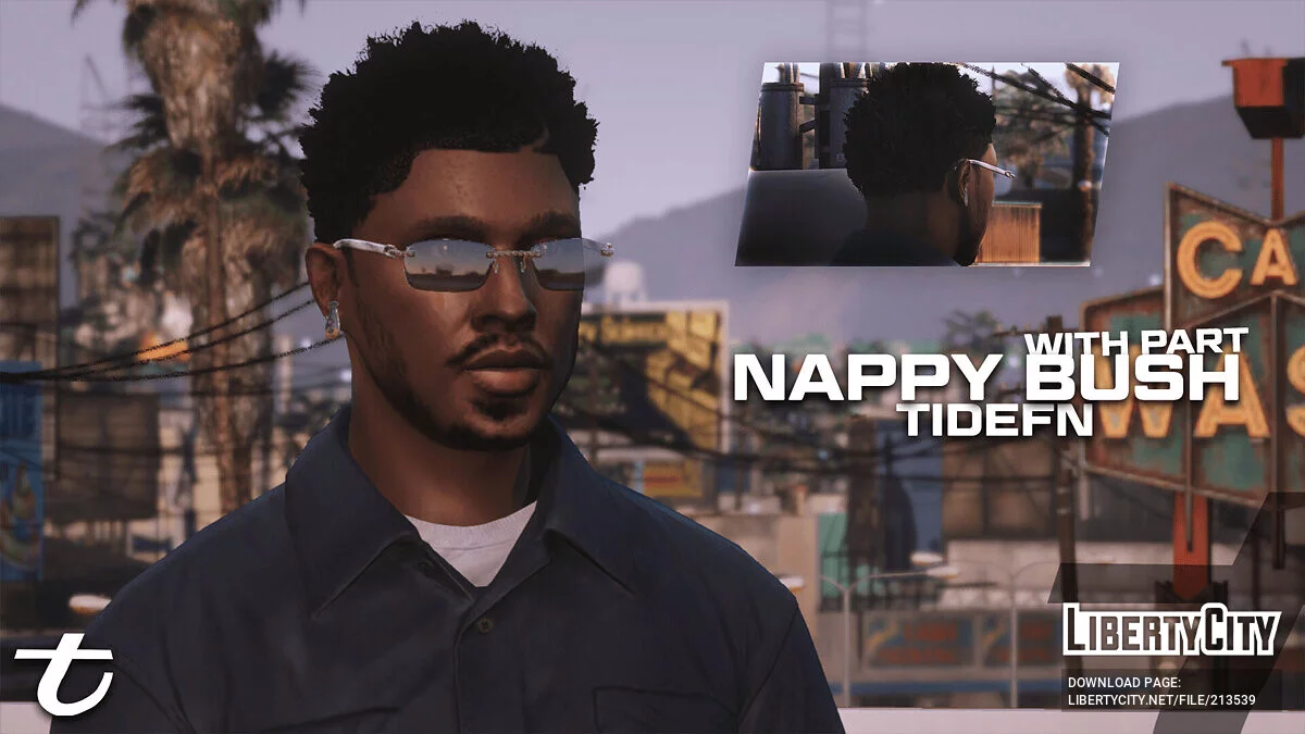 Mega Hair Pack для MP Male / GTA 5