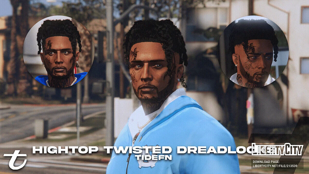 Mega Hair Pack для MP Male / GTA 5