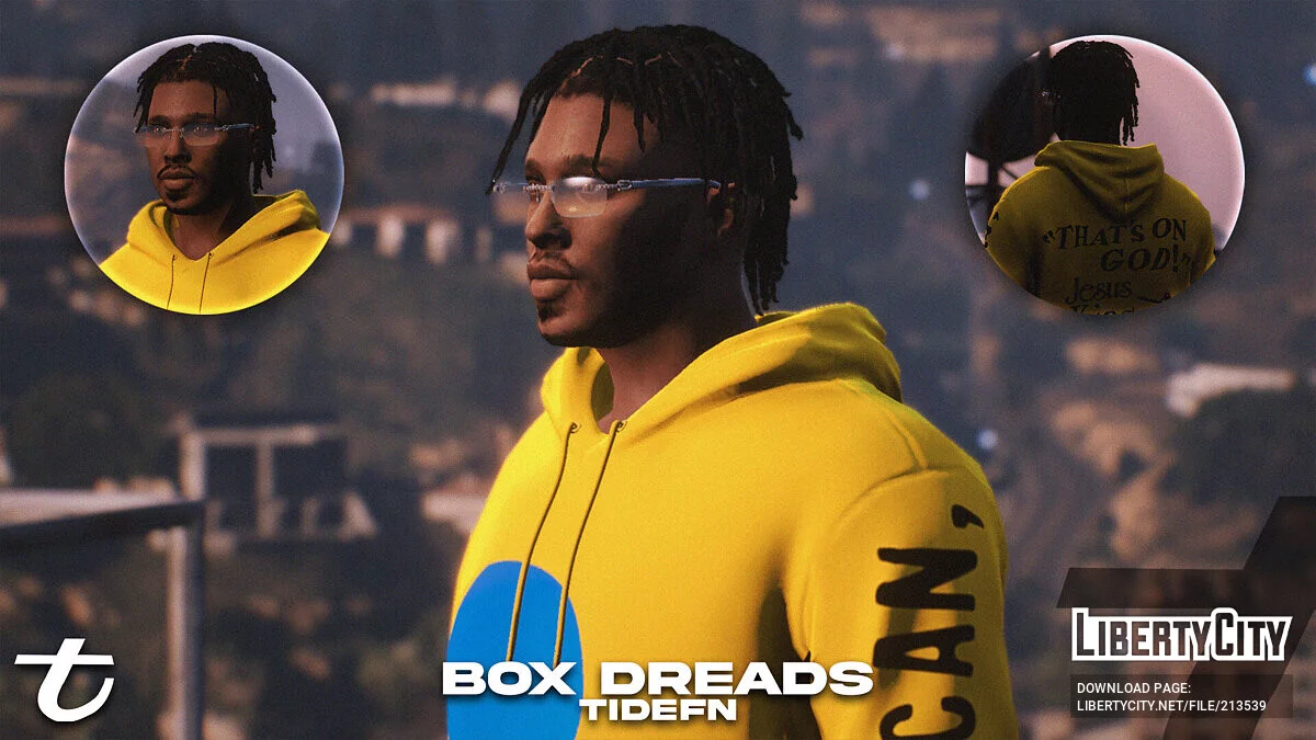Mega Hair Pack для MP Male / GTA 5