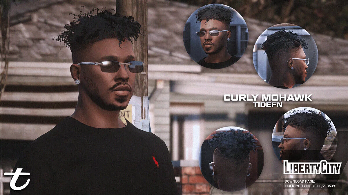 Mega Hair Pack для MP Male / GTA 5