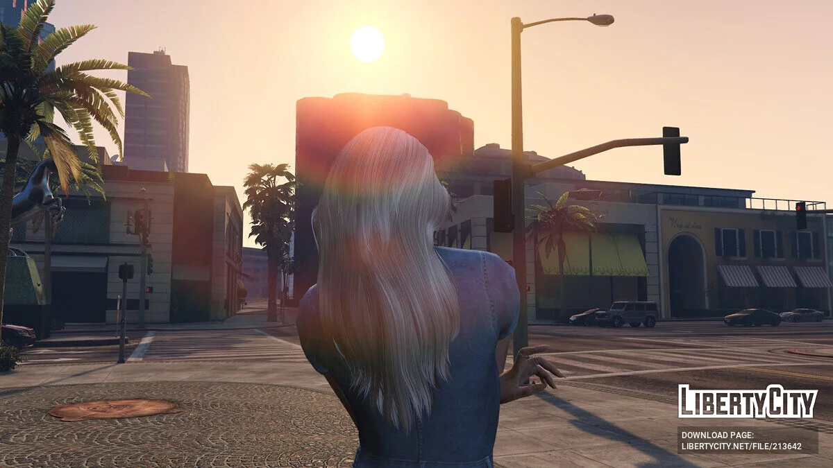 Michelle Hairstyle для MP Female / GTA 5