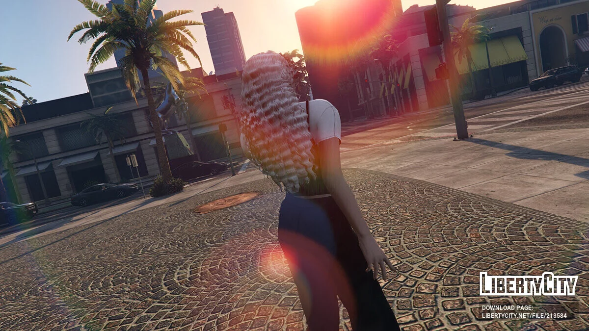 Vella Hairstyle для MP Female / GTA 5
